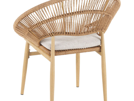 Cyril - Outdoor Papasan Style Dining Chair (Set of 2)