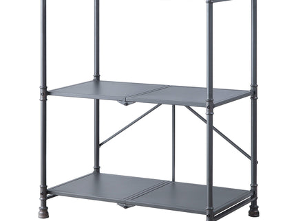 Cordelia - Hand-Brushed Console Table - Black / Bronze