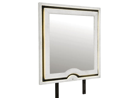 Isaiah - Mirror With Upholstered Frame And LED Lighting