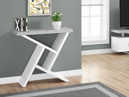 Accent Console Table For Entryway, Spacious Table Top, Contemporary & Modern