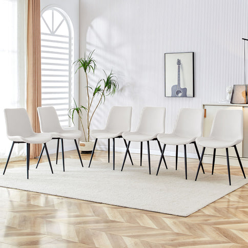 Modern Medieval Style Restaurant Cushioned Chairs With Suede Backrests
