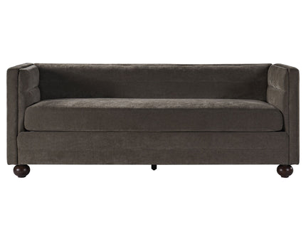 3 Seater Sofa Upholstery With Square Arms, Living Room Couch