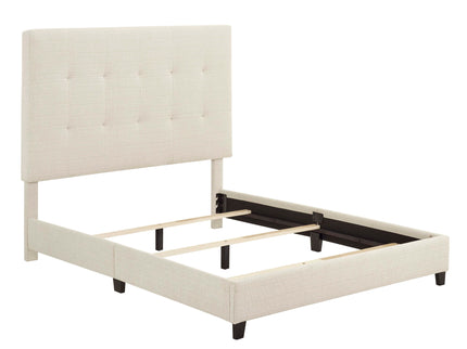 Tufted Upholstered Platform Bed