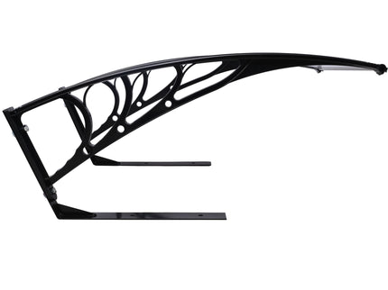 Weather Resistant Polycarbonate Canopy Outdoor Shade Cover For Robotic Lawn Mowers - Black