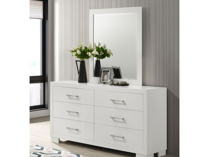 Polk - 6 Drawer Dresser With Mirror