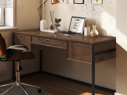 Richmond - Desk - Rustic Natural Aged Brown