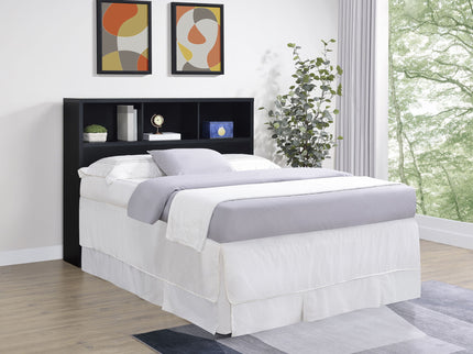 Geary - Bookcase Headboard With Open Cubbies