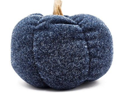 Pumpkin Ornament Decor For Holiday Harvest Festival Fall Festival & Thanksgiving (Set of 3) - Blue