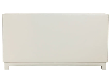 Wanda - Rectangular 4 Door Accent Cabinet - White
