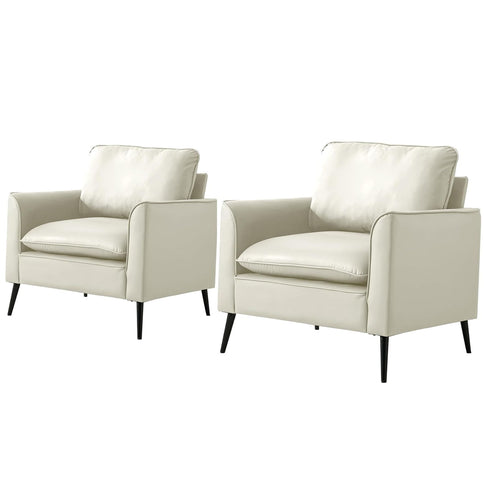 Nordic Retro Light Luxury Upholstered Sofa Chair