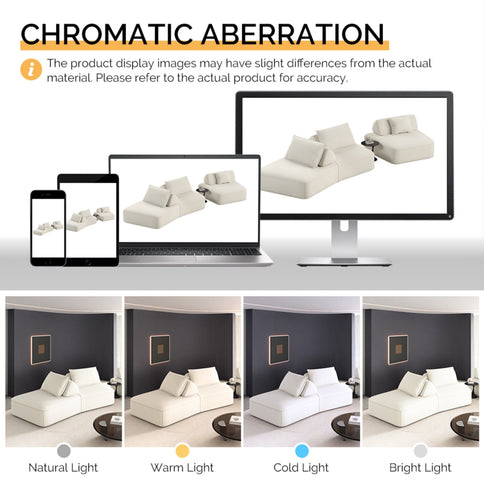 Modern Luxury Oversized Modular Sectional Sofa Set