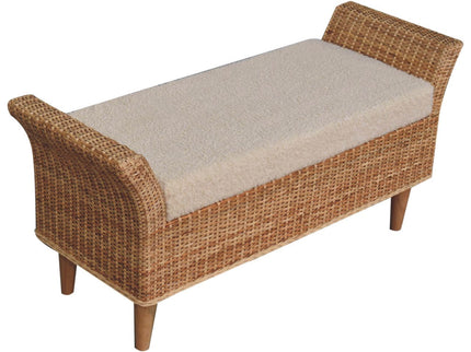 Riviera - Woven Bench - Oak