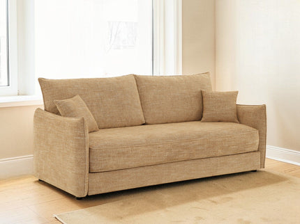 Cadie - Sofa With 2 Pillows - Mocha