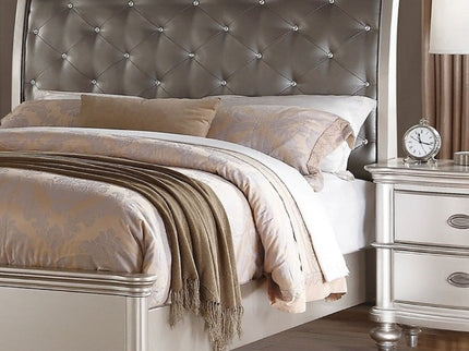 Tufted Headboard Bed