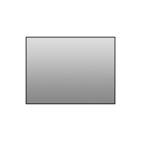 Framed Wall Mirror For Bathroom - Black