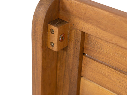 Ashwell - Acacia Wood Side Table - Teak