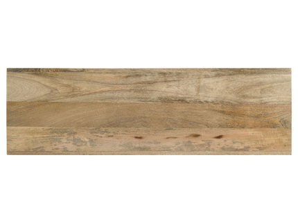 Mesa - Rectangular Console Table With Clean Open Frame Design - Natural