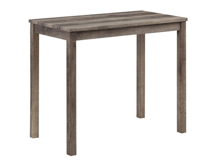 Lux - 3 Piece Counter Height Pub Table With Tufted Stools (Set of 3)
