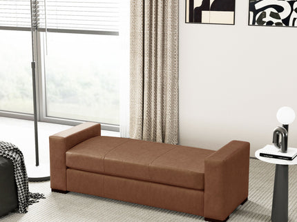 Ottoman With Unique Armrest Design For Living Spaces