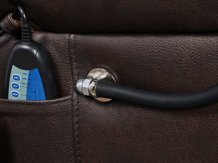 Recliner Chair With Phone Holder, Electric Power Lift Recliner Chair With 2 Motors Massage And Heat For Elderly, 3 Positions, 2 Side Pockets, Cup Holders