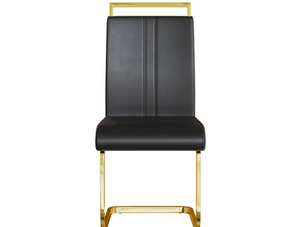 Side Dining Room Chair, Padded Seat High Back