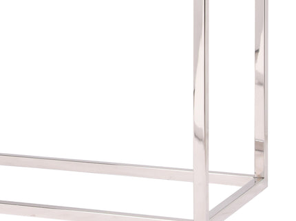 Console Table - Brown / Silver