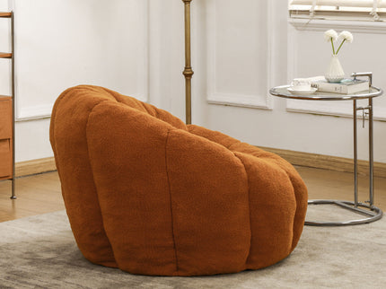 Bean Bag Chair, Lazy Sofa For Living Room - Orange