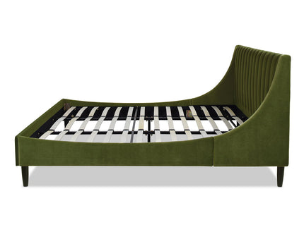 Aspen - Vertical Tufted Modern Headboard Platform Bed Set