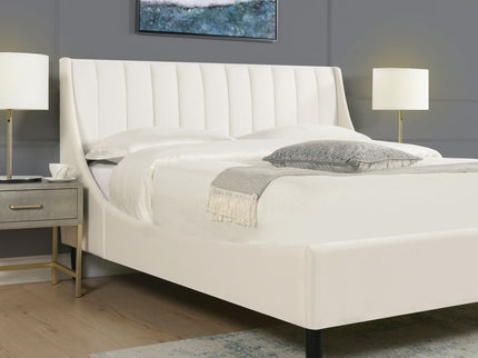 Aspen - Vertical Tufted Modern Headboard Platform Bed Set
