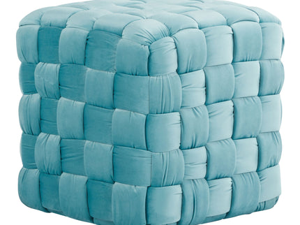Square Braided Ottoman -