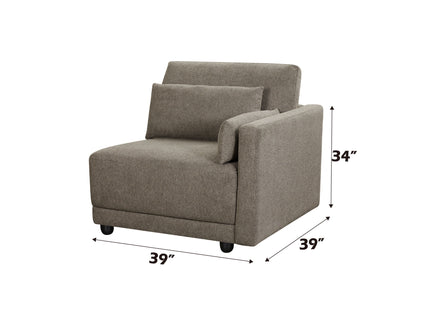 Rylie - Modular Sectional Sofa With Toss Pillows