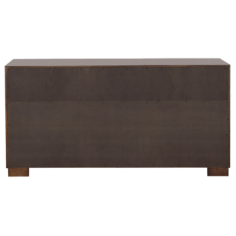 Polk - 6 Drawer Dresser - Cappuccino
