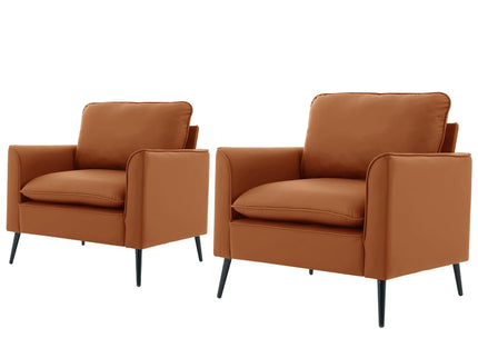 Nordic Retro Light Luxury Upholstered Sofa Chair