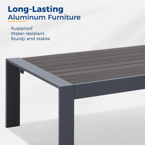 Modern Rectangle Outdoor Coffee Table