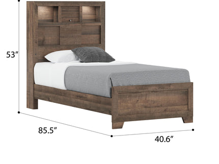 Plinz - Bookcase Bed