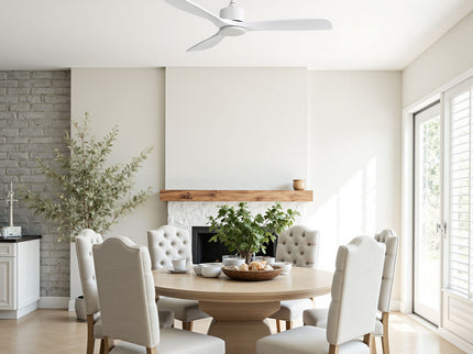 52" All Ceiling Fan With DC Reversible Motor, 3 Blades