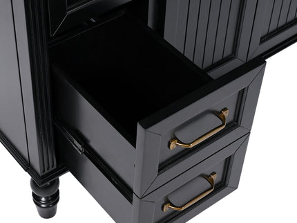 Bathroom Vanity With Sink, Freestanding Cabinet & Drawers