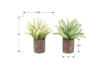 Artificial Plant, Mulberry Grass, Table Decor (Set of 2) - Green