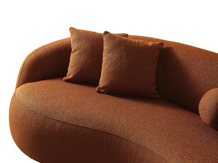 Drake - Japandi Style Curvy Boucle Sofa