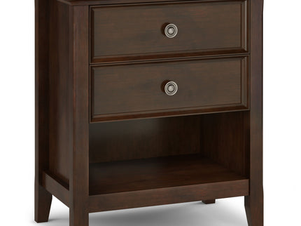 Amherst - Bedside Table - Russet Brown