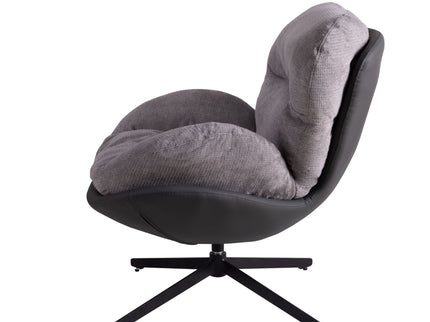 360° Swivel Office Chair, No Wheels