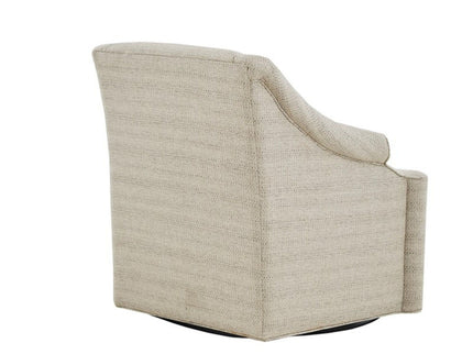 Justin - Swivel Glider Chair With 360 Degree Rotation - Tan
