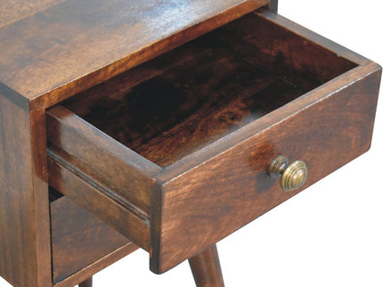 Solid Wood Mini Nightstand