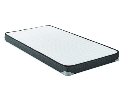 Simon - 7" Bunkie Board Foam Mattress With Orthopedic Support And Breathable Fabric