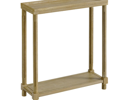Narrow Side End Tables With Shelf (Set of 2)
