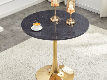 Round Dining Table & Thickened Top For Kitchen