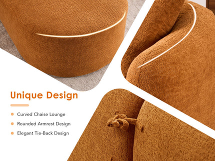 Combined Sofa With 4 Pillows