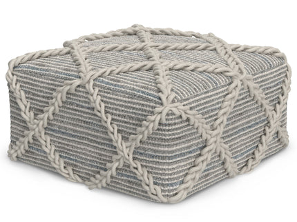 Cowan - Handcrafted Square Pouf