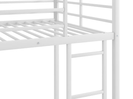 Metal Bunk Bed, Low Bunk Bed With Ladder