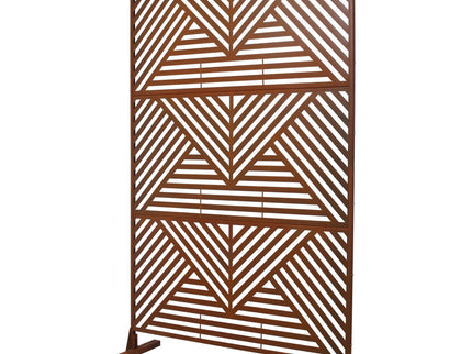 Freestanding Outdoor & Indoor Freestanding Metal Privacy Screen